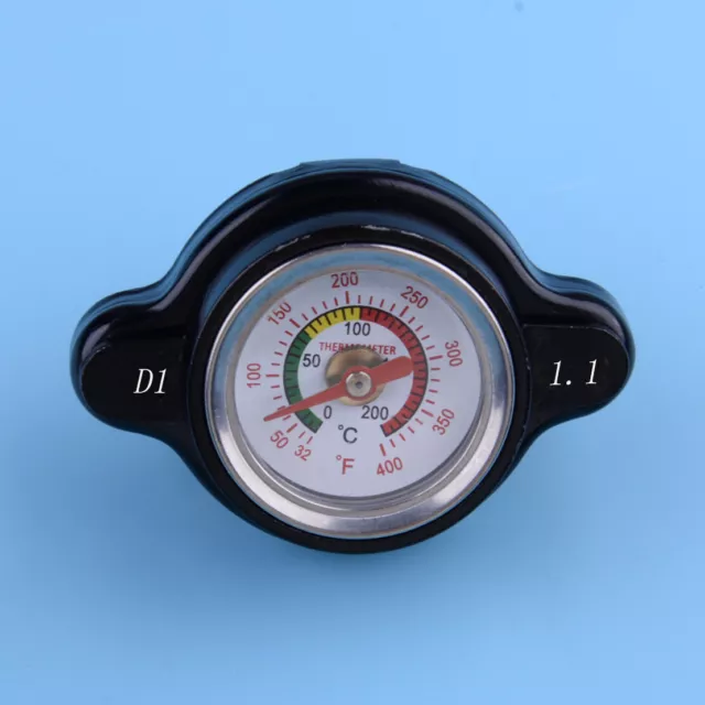 Temperature Gauge Radiator Cap Fit for Honda Kawasaki Yamaha Suzuki ATV Use