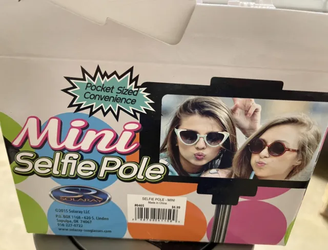 Mini Handheld Wired Selfie Stick Monopod Extendable Pole Holder
