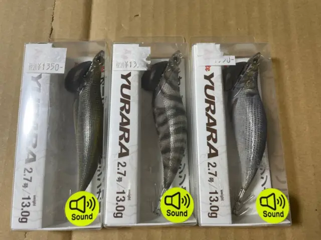 Rare Meisei Yurara 2.7 Size Konoshiro Kuruma Shrimp Horse Mackerel Pieces Rattle