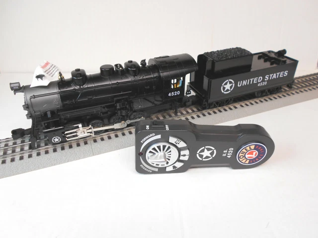 Lionel United States  0-8-0 Steam Engine  1923100 Lionchief Train O Gauge Army