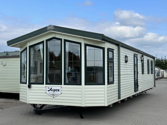 Winterfest Mobilheim Willerby Aspen 11,5 x 3,7 mit Zentralheizung