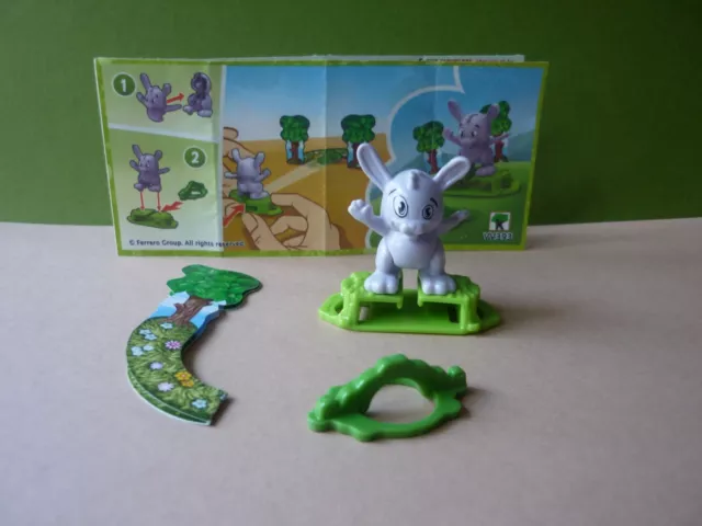 Kinder Surprise 2021 Pâques . Lapin Sportif  VV393 + BPZ  / EAC 03.2020