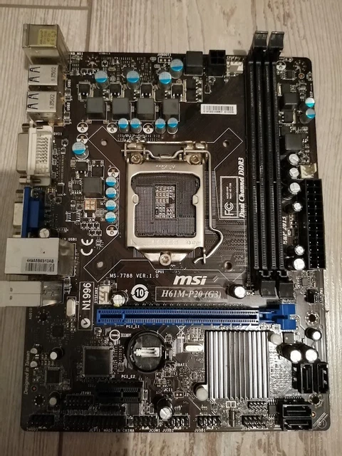 Carte Mère MSI P4M900M2-L – MicroATX, Socket LGA 775, DDR2 – Occasion