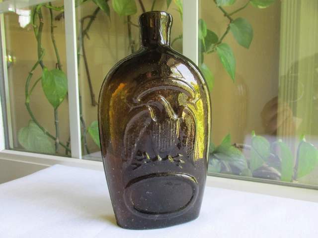 Stoddard Gii-84 Pontiled Double Eagle Historical Flask No Problems!