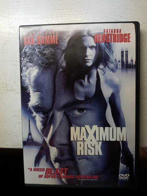 MAXIMUM RISK (DVD, 1998, Closed Caption Multiple Languages) Pre - Owned ...