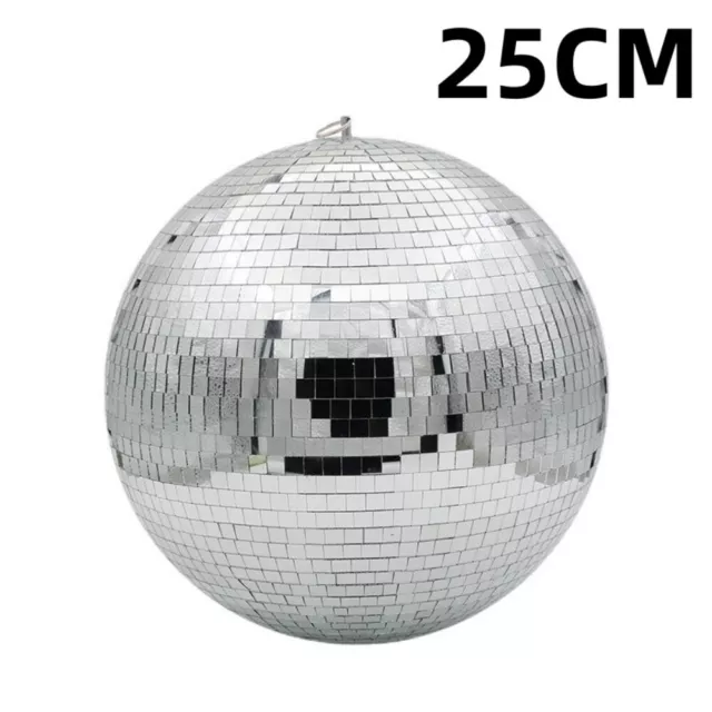 Balle disco en verre miroir premium 10 pouces pour éclairage de scène DJ Dance