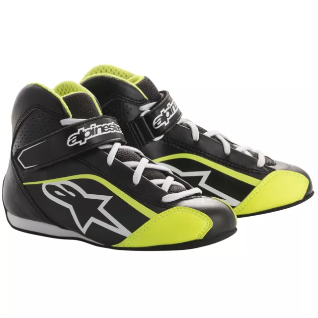 Alpinestars Tech 1-KS Kinder Go Kart Kart Rennen Rennstrecke Stiefel 2