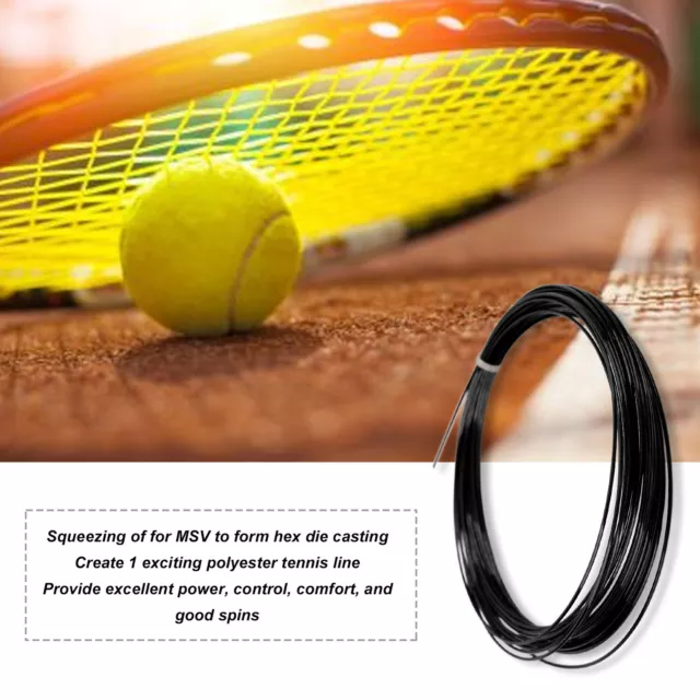 Hex Tennis String Hex Tennis Wire Wear Resistance 12m/39.4ft Soft Professional