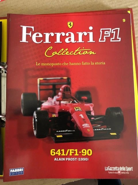 Ferrari 641 F1 – Alain Prost – GP France 1990 – Ixo 1/43 – Vainqueur – SF06.90