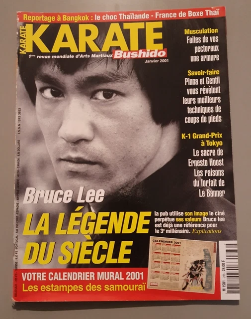 Magazine Karate Bushido N°281 Juillet 2000 - Bruce Lee, Boxe Thaï, Sugiyama, Lakhaï