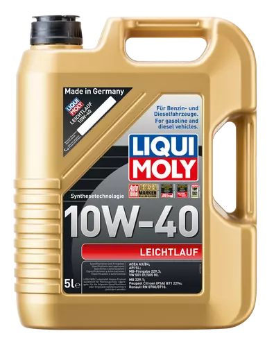 LIQUI MOLY MOTORENÖL MADE IN GERMANY 10W40 5L Für V.A.G