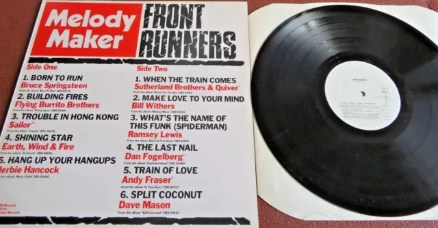 Various - Melody Maker Front Runners       SPR 107       VINYL and SLEEVE MINT