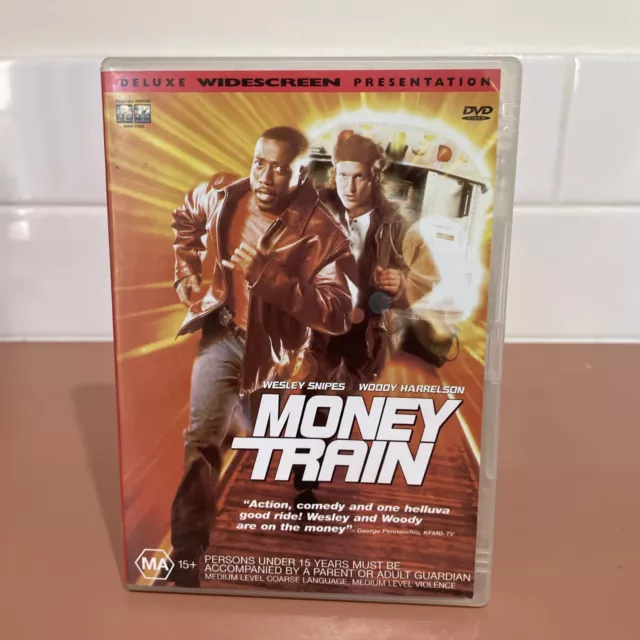 Money Train (DVD, 1995) Woody Harrelson Wesley Snipes Region 4 - FREE POST