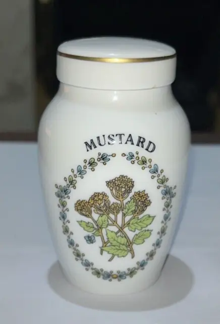 Gloria Concepts Spice Jar Mustard Franklin Mint