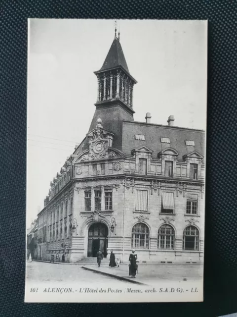 CPA 61 ALENCON - L'Hôtel des Postes