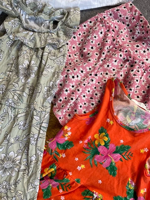 girls clothes bundle age 5-6 years Dresses Next H&M Primark George Holiday 7