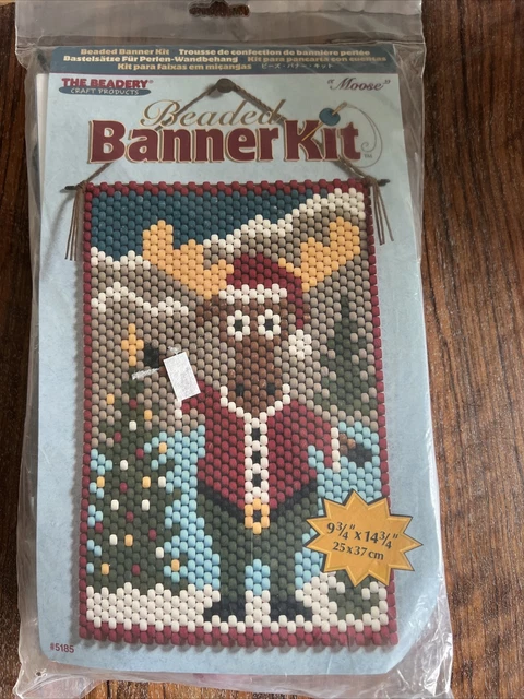 Kit de banderas con cuentas de alce NUEVO #5185 THE BEADERY Craft Products
