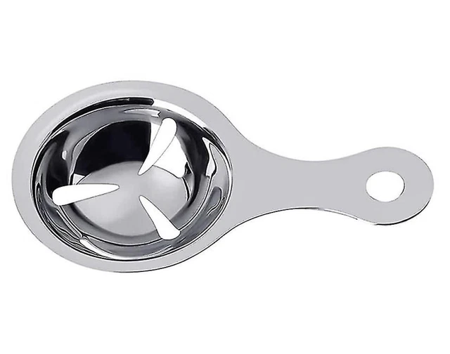Seama Separatore Uova Acciaio Inox | Utensile Cucina Per Dividere Albume E Tuorlo