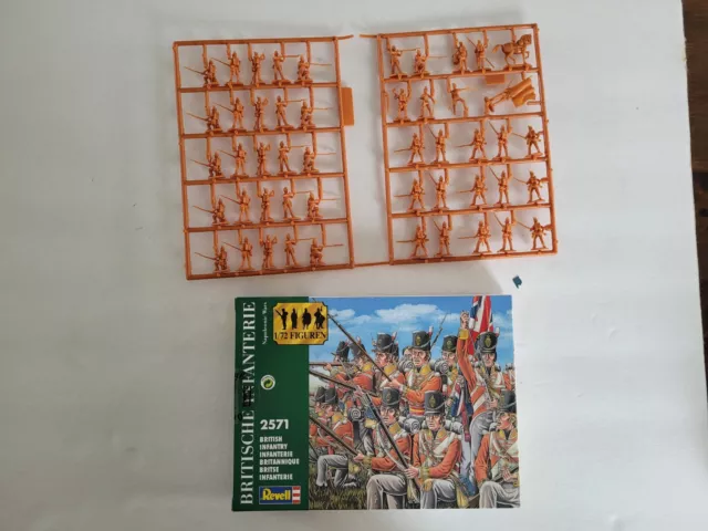 REVELL AIRFIX COMPATIBLE 1 72 Scale 2571 Napoleonic British Infantry revell-airfix-compatible-1-72-scale-2571-napoleonic-british-infantry