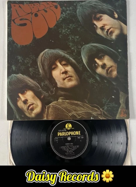 THE BEATLES - Rubber Soul 1965 UK LP PARLOPHONE MONO B&Y EX