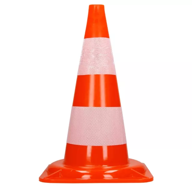 Warnkegel Warnleitkegel Verkehrsleitkegel Pylon Sicherheit 50 cm Kegel Leitkegel