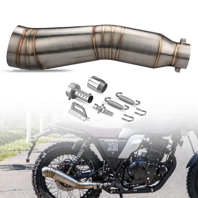 51mm Motorcycle Exhaust Muffler Pipe DB Killer Silencer For Universal Racer Cafe