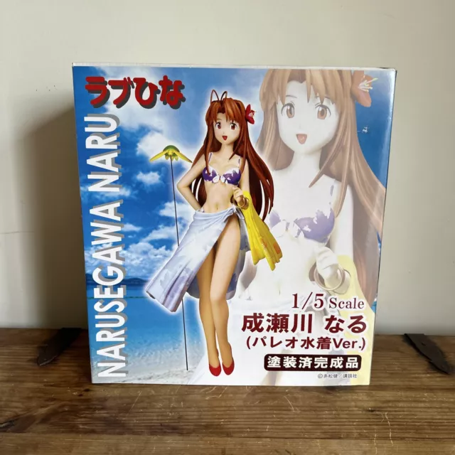 Traje de baño Musashiya LoveHina Naru Narusegawa versión escala 1/5 nuevo en caja