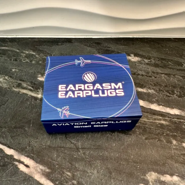 EARGASM EARPLUGS-AVIATION EARPLUGS-size Small