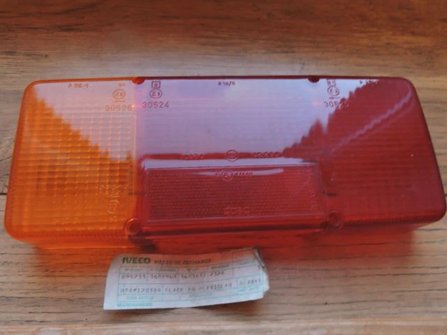 Cabochon feu arrière gauche SEIMA 617G - RétrOptic'Auto