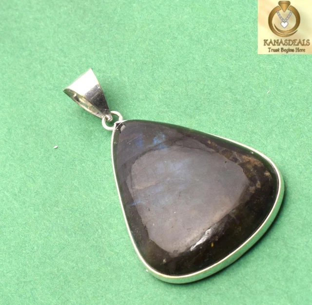 12.0 GM Labradorite Splendid Discount Price Plated Jewellery Sale @1.49-35978