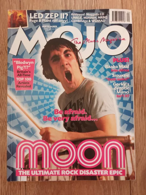 Mojo Magazine ( 58 ) September 1998 Led Zep Siouxsie Blodwyn Pig Keith Moon