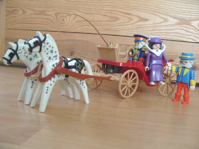 Playmobil - 4258 Carrozza Reale Con Cavalli, Coppia E Servi - Giochi Per Bambini 4+ Anni, Gioco Di Fantasia - 4