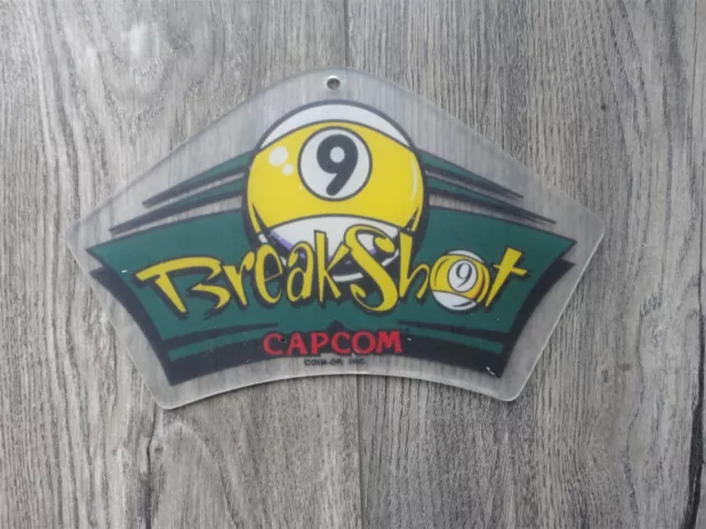 Break Shot Pinball Machine Plastic Key Chain