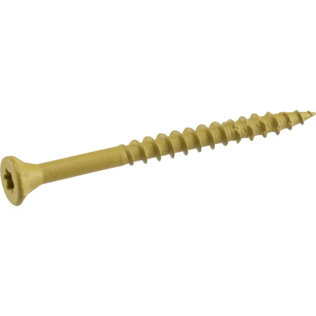 Deck Plus No. 10  S X 3-1/2 in.   L Star Flat Head Exterior Deck Screws 5 lb