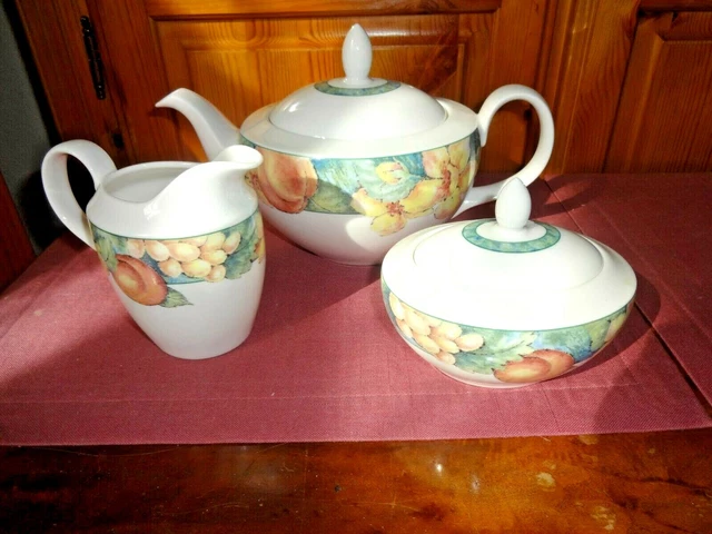 Marks + Spencers St Michaels Millbrook Teapot ,Milk And Sugar