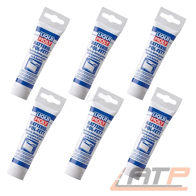 10x Liqui Moly Batterie-Pol-Fett 50g - Spezialfett 3140 Für Autobatterien