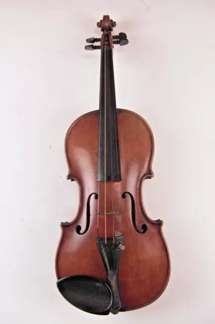Old 4/4 Violin According To Stradiuarius With Papers Old German Violin With