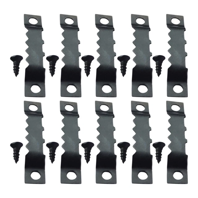 60 Pcs Hardware Per Appendere Quadri Appendiabiti Dente Cavalletto