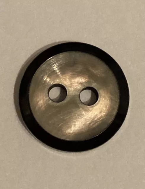 20L/13 mm Marmor Effekt Perle Polyester Knopf braun schwarz Felge 1000 Stck. 2
