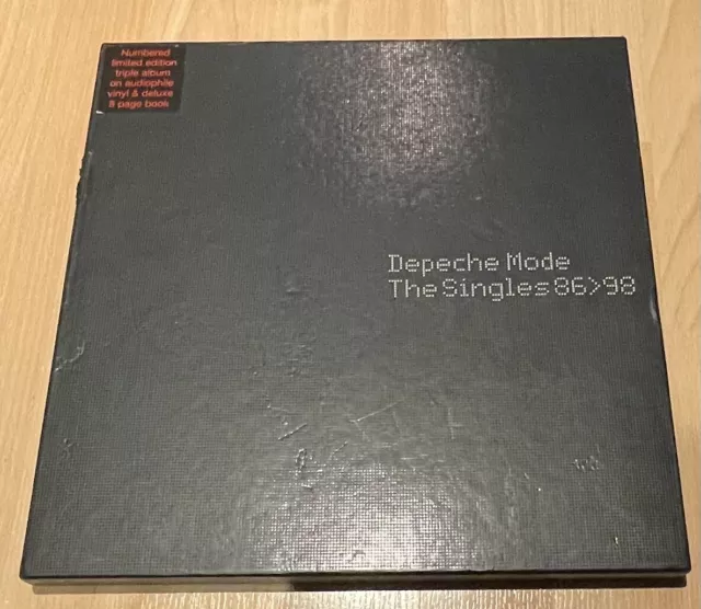 Depeche Mode Vinyl Box Set The Singles 86-98 Numbered Limited Edition