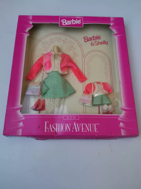 Barbie und Shelly Fashion Duo 1996 Unbespielt OVP Vintage Mattel 17292