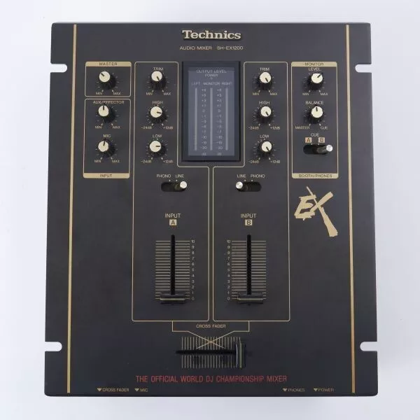 [Excellent] Technics SH-EX1200 Audio Mixer DJ Mixer Black Used 100V