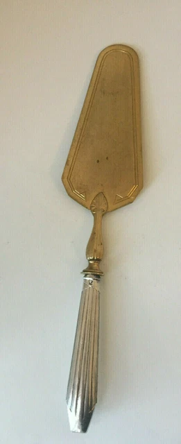 Pelle à tarte manche ARGENT fourré Art Déco