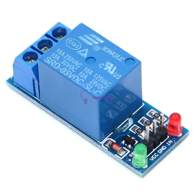 5V 1 Channel Relay Module Shield for Arduino Meage 2560 1280 ARM PIC AVR DSP