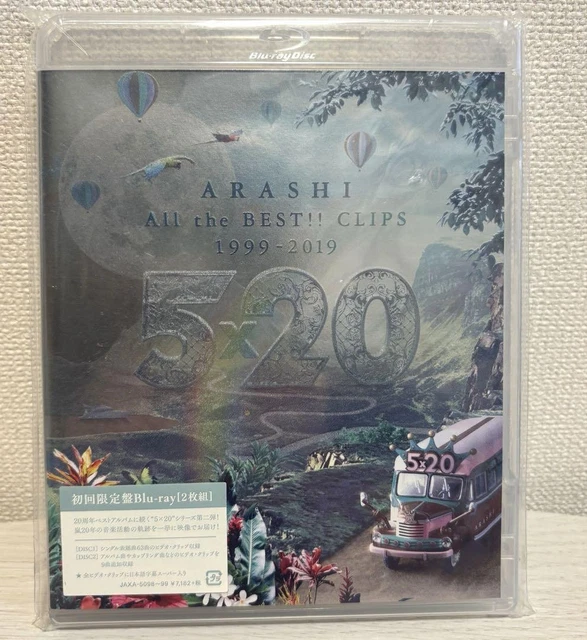 ARASHI/5 20 ALL The Best Clips 1999-2019 First Time Japan