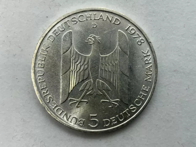 Coin 5 Dm 1978 Gustav Stresemann Condition As Seen In Photos