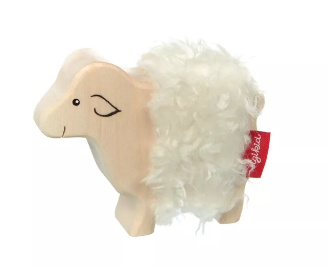 Sigikid 39510 Wooden animal sheep Mädchen und Jungen Baby Toy, Recommended from