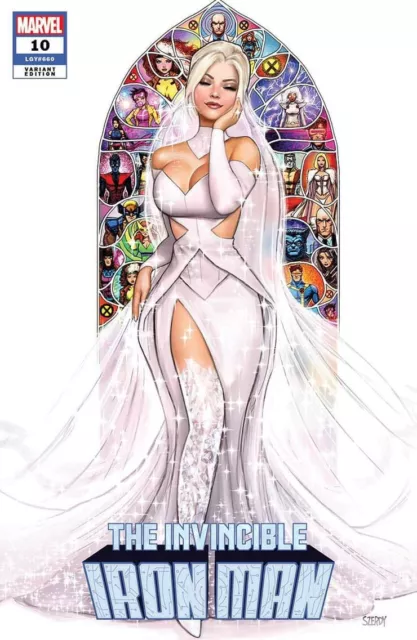 Invincible Iron Man 10 Szerdy Emma Frost Wedding Trade Variant 2023