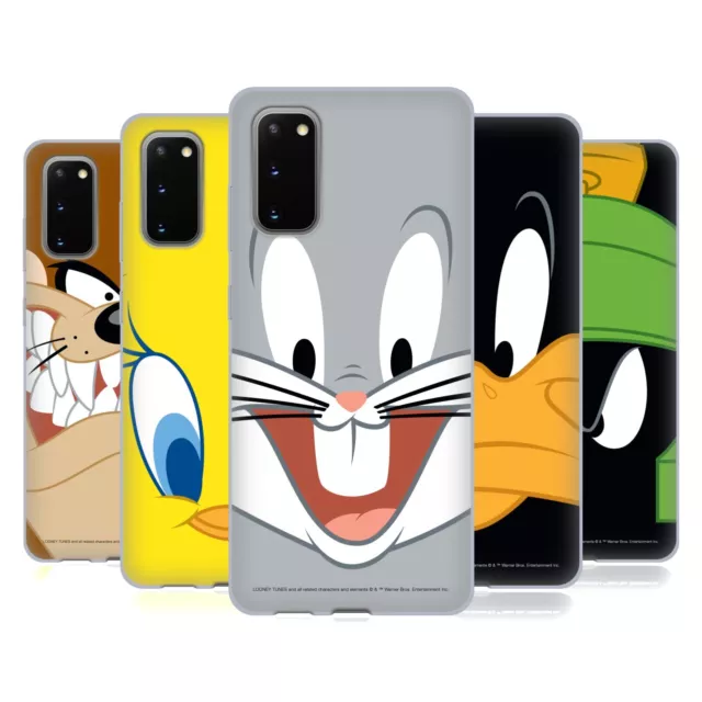 Official Looney Tunes Full Face Soft Gel Case For Samsung Phones 1