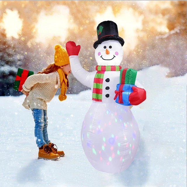 Bonhomme de neige gonflable de décorations de Noël pour l'approvisionnement